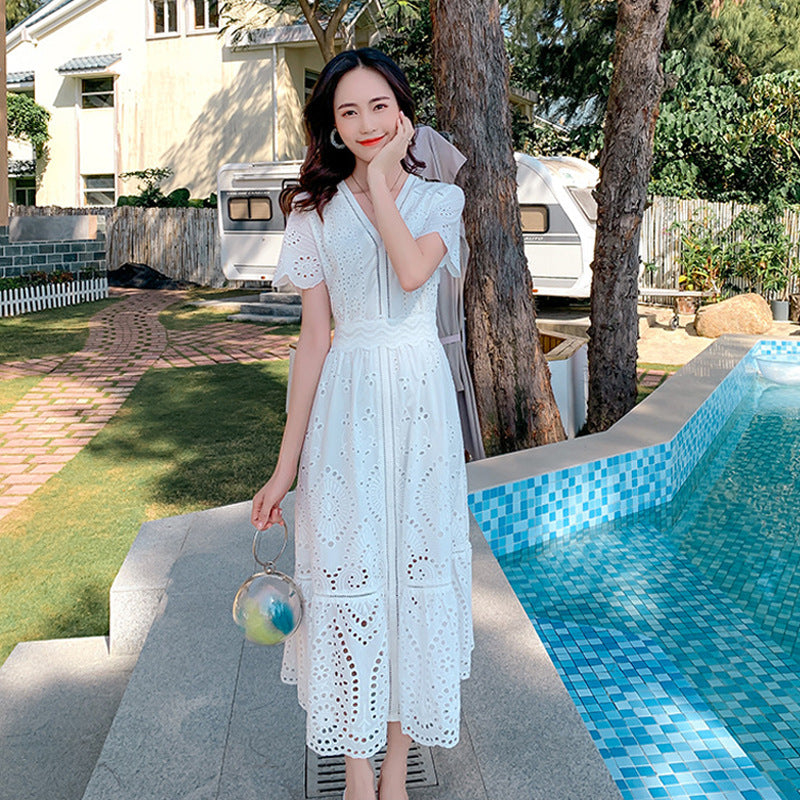 Dress Summer 2024 New Seaside Vacation Dress Bohemia Thailand Bali Beach Dress
