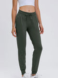 Double Take Tied Joggers with Pockets DJPT