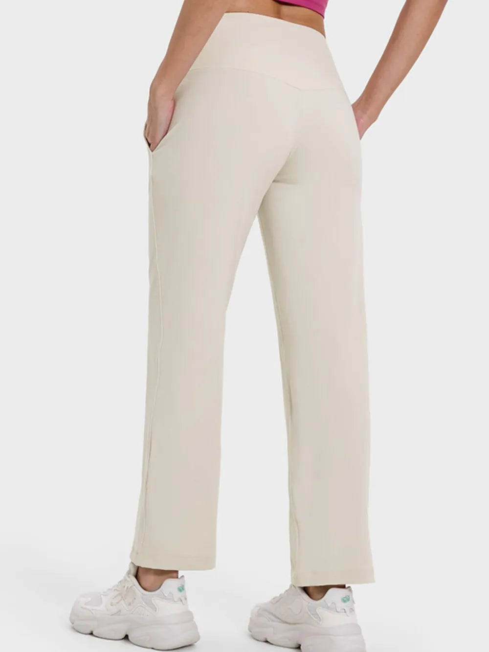 Pocketed High Waist Active Pants DJPT