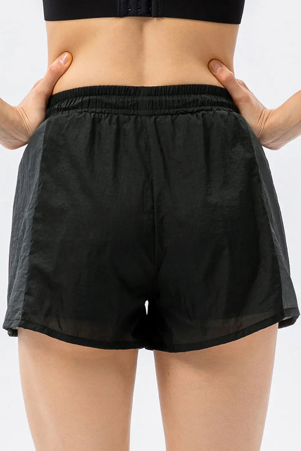 Block Drawstring Active Shorts DJPT