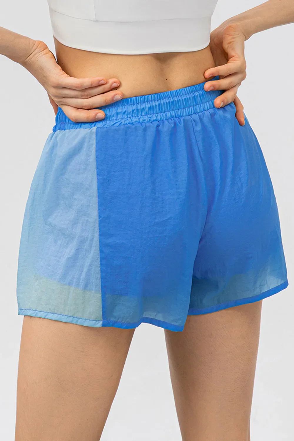 Block Drawstring Active Shorts DJPT