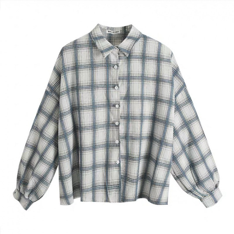 Shirt Women Loose Korean Version Of The Long Retro Hong Kong Flavor Bf Long Sleeve Sunscreen Ins Coat Tide DJPT