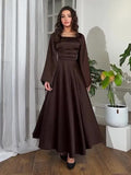 Spring Design Diamond-Singed With Long-Sleeved And Verteves Dress Dress Women