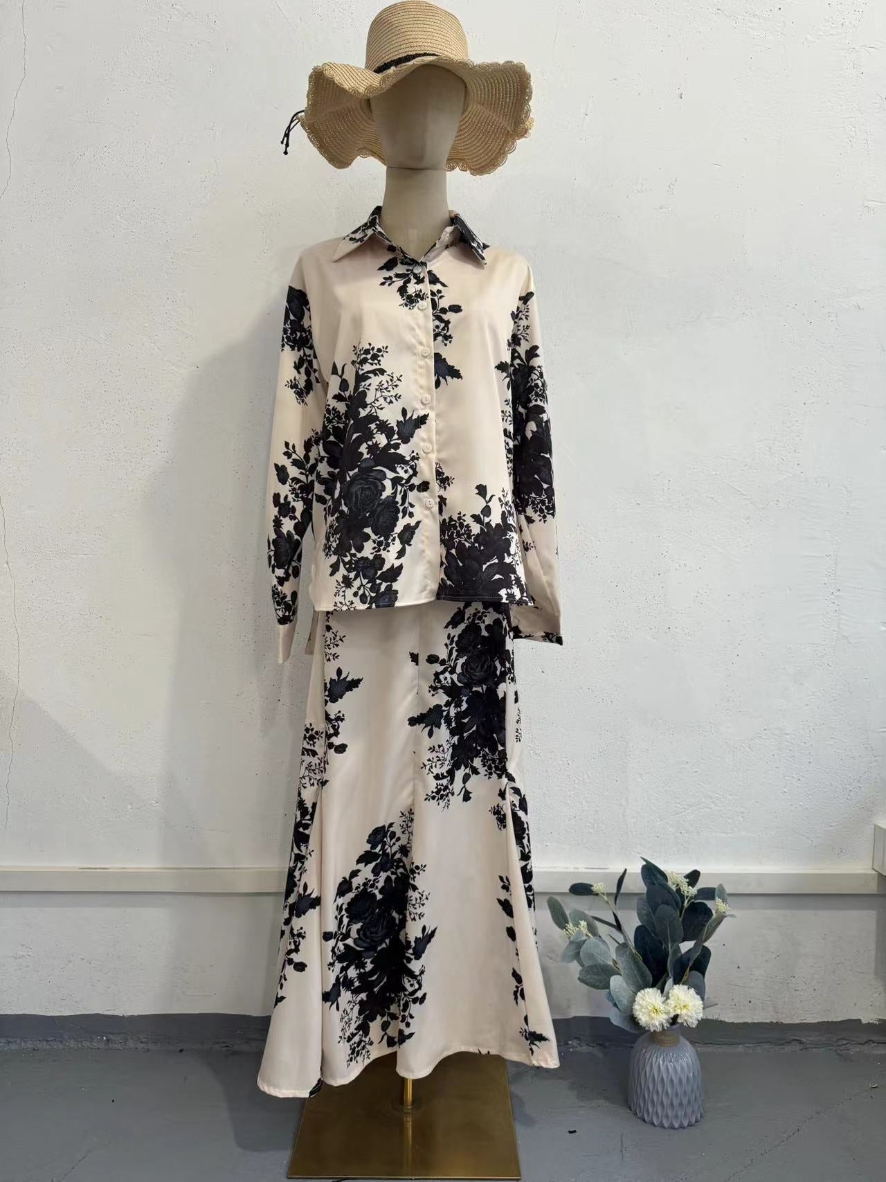 2024 New Denitan Design Fashion Skirt Set