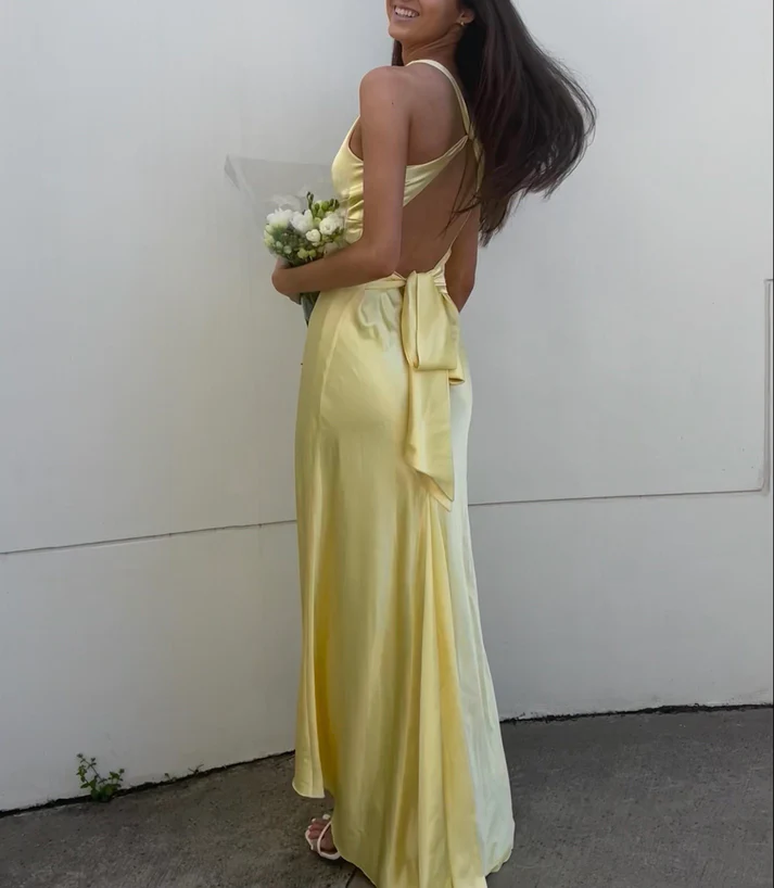 purple satin and floor length prom dresses evening gown SD1406 HZ0628