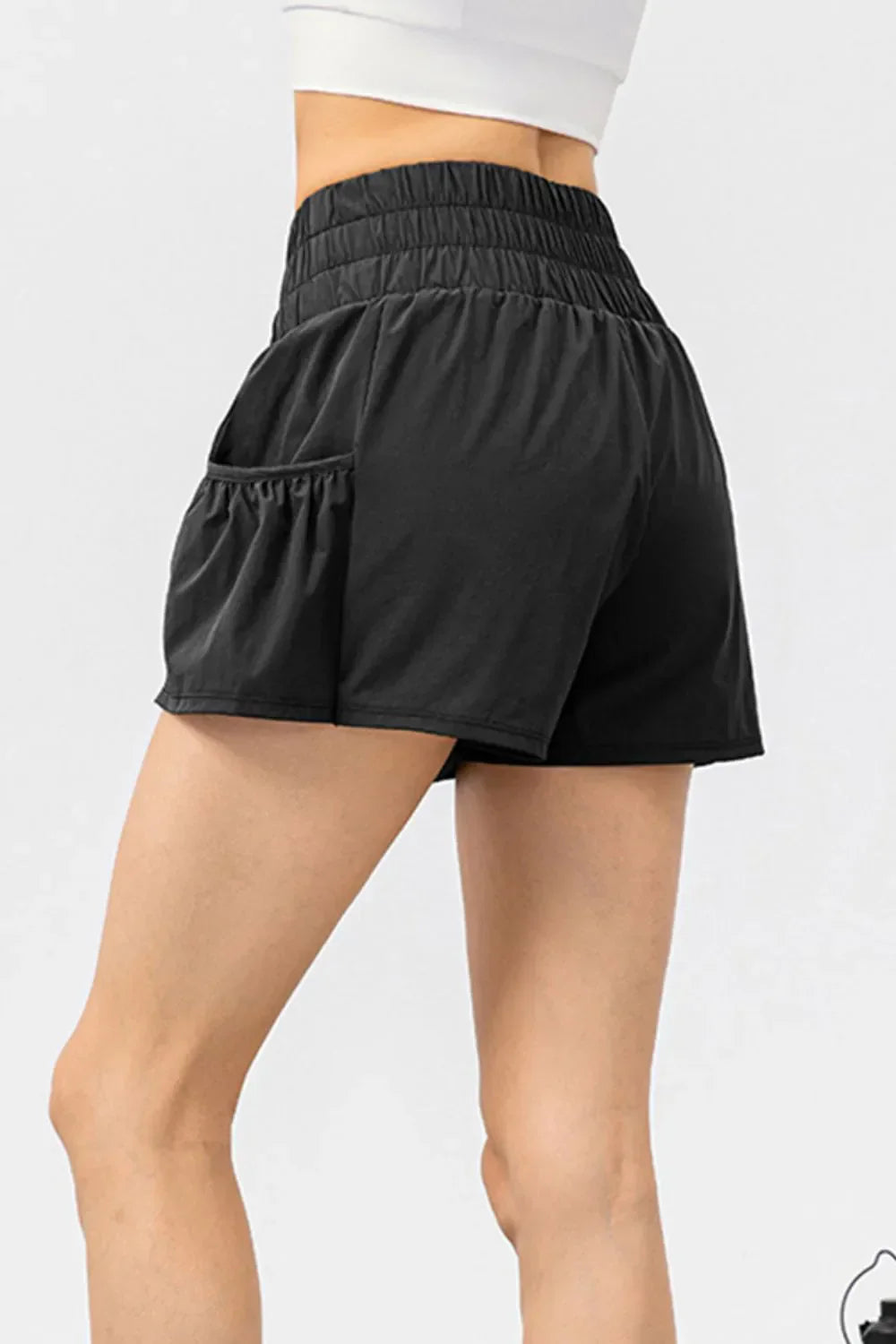 Waist Pocketed Active Shorts DJPT