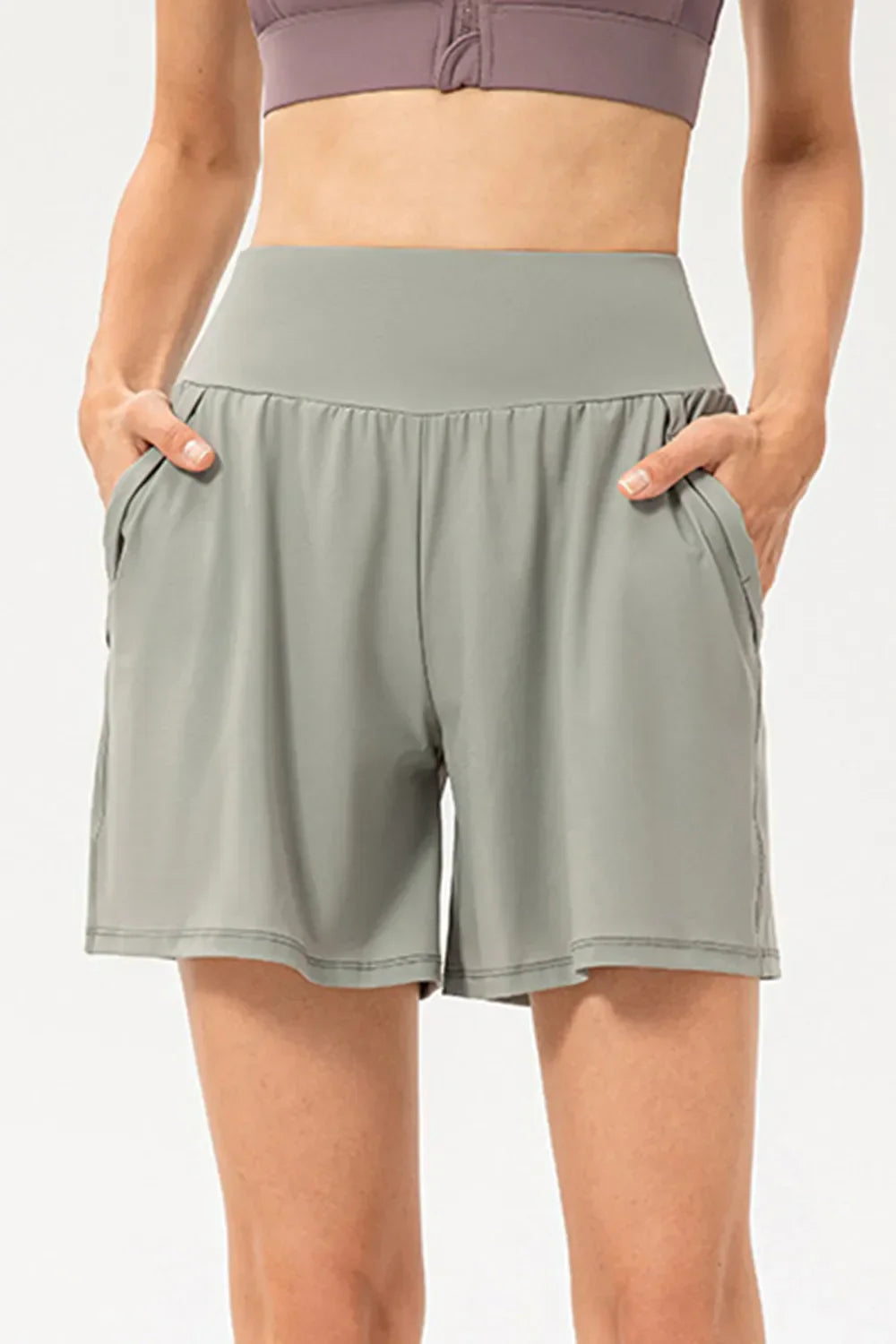 Elastic Waist Active Shorts DJPT