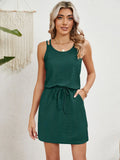 Scoop Neck Sleeveless Dress DJPT