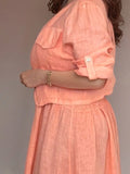 Size Smocked Cami Dress and Jacket Set Plus Size DJPT