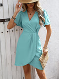 Short Sleeve Mini Dress DJPT