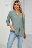 Three-Quarter Sleeve Blouse DJPT