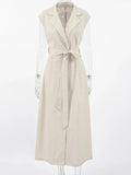 Waist Cap Sleeve Maxi Dress DJPT