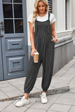 Knotted Strap Overalls with Pockets DJPT