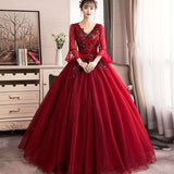 Dress Puffy Skirt Host Long Performance Costume Vocal Art Exam Students Singing Stage Annual Meeting Dress Female