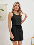 Scoop Neck Sleeveless Dress DJPT