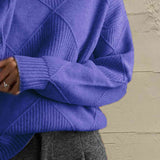 Turtleneck Long Sleeve Sweater DJPT