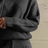 Turtleneck Long Sleeve Sweater DJPT