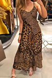 Leopard Maxi Cami Dress DJPT
