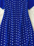 Dot Short Sleeve Lounge Dress DJPT