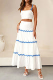 Trim Cami and Maxi Skirt Set DJPT