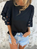 Out Sleeve Casual Blouse DJPT
