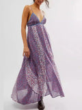 V-Neck Maxi Cami Dress DJPT