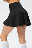 Waist Wide Waistband Active Skirt DJPT