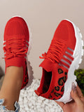 Leopard Lace Up Mesh Athletic DJPT