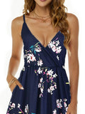 V-Neck Summer Mini Dress DJPT