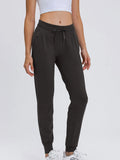 Double Take Tied Joggers with Pockets DJPT