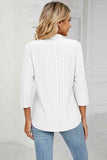 Three-Quarter Sleeve Blouse DJPT