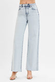 Full Size High Rise Wide Leg Jeans Plus Size DJPT