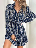 Long Sleeve Shirt Dress DJPT