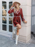 Long Sleeve Mini Dress DJPT