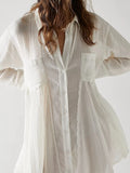 Button-Down Shirt Dress DJPT