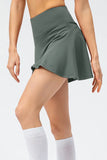 Waist Wide Waistband Active Skirt DJPT