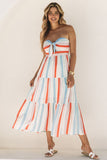 Strapless Sweetheart Neck Dress DJPT