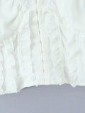 V-Neck Puff Sleeve Blouse DJPT