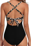 Crisscross Cutout One-Piece Swimwear DJPT