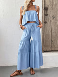 Cami Top and Wide Leg Pants Set DJPT