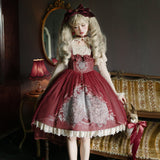 Jam Original Design Mystery Park Lolita Girl Lolita T-Shirt Dress Everyday Cute Set 7022