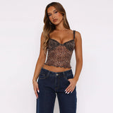 Sexy Leopard Print Sling Summer New Holiday Bottom Boob DJPT