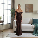 New Women's Temperament Sexy Bareback Dress With A Chest And A Shoulder Fashion Dress HZ0628