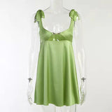 French Dress With Thoracic Dress With Smeared Skirt Slingy French Sling Dress