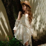 Moon Under The Sleeve Dress Lolita Women's Sleeve Dress Every Day Cute Lolita Sweet Dress 7071