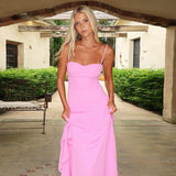 New Sling Skirt With Long Tidings Temperament Dress DJPT