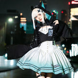 Teased Original Electronic Cat Cat Lolita Female Lolita Coat Dress Everyday Cute Suit 7231