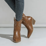 Boot Embroidered Cowboys 2025 New Grand-Code Cavalry Boots Mid-Cine Martin Boots Chelsea Boots Short Boots Kids High Quality Shoes