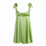 French Dress With Thoracic Dress With Smeared Skirt Slingy French Sling Dress