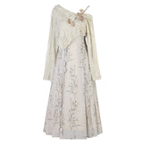 Design Chinese Style Improvement Chinese Elements Of Women's Coat Sling Skirt Suit 8952